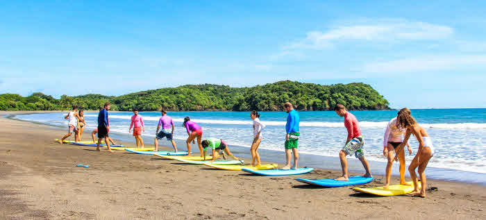 Surfschule am Playa Venao