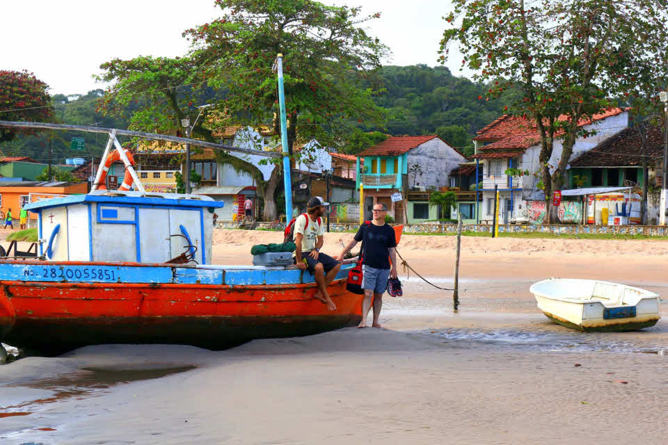 Surfen lernen Brasilien