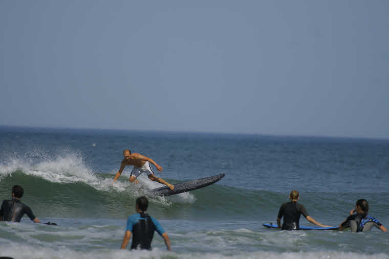 Surfen auf der Welle