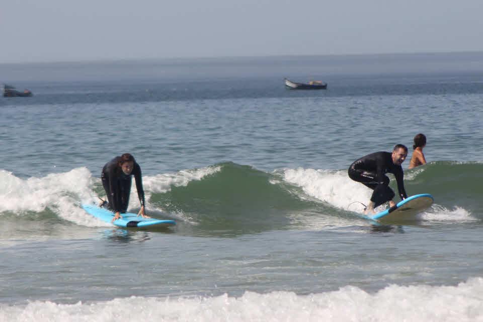 Surfen lernen in Marokko