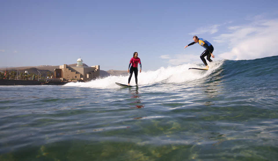 Surfen lernen Las Palmas