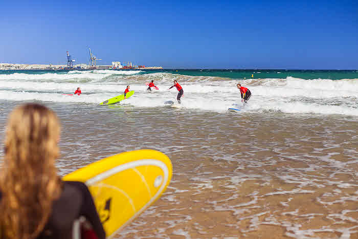 Surfen auf Fuerteventura