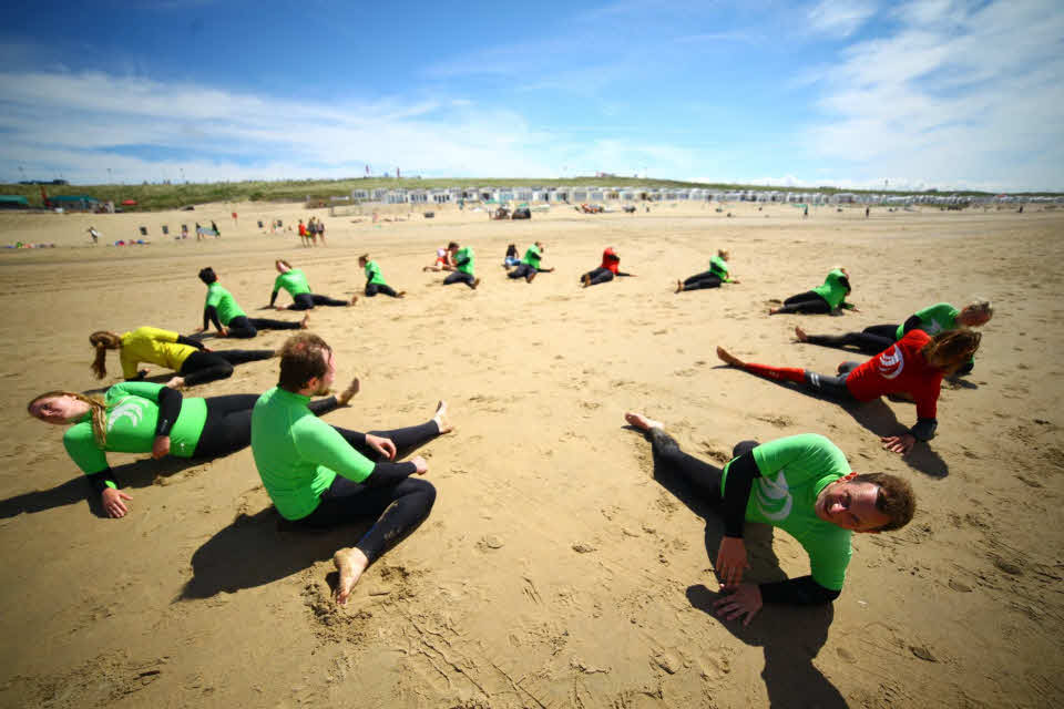 Surfen lernen Holland