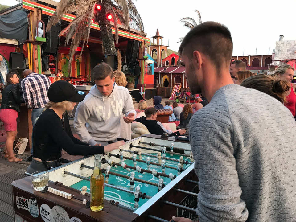 Strandbar in Zandvoort