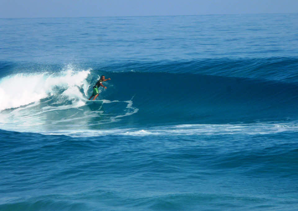 Surfen in der Dom Rep