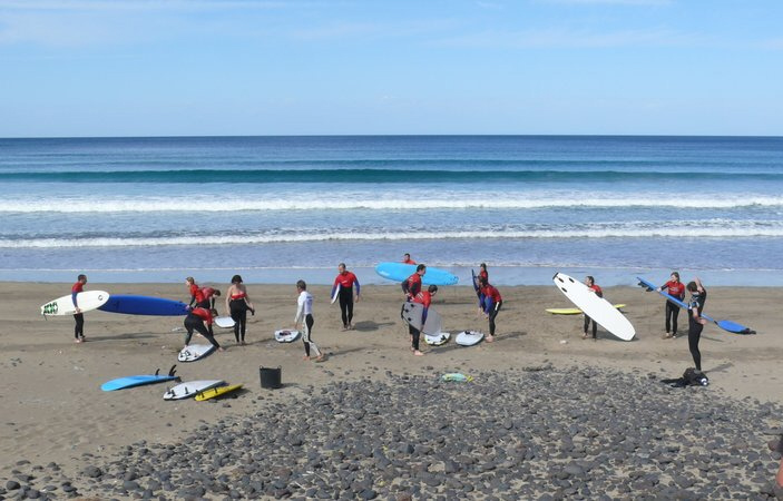 Surfen Famara Lanzarote