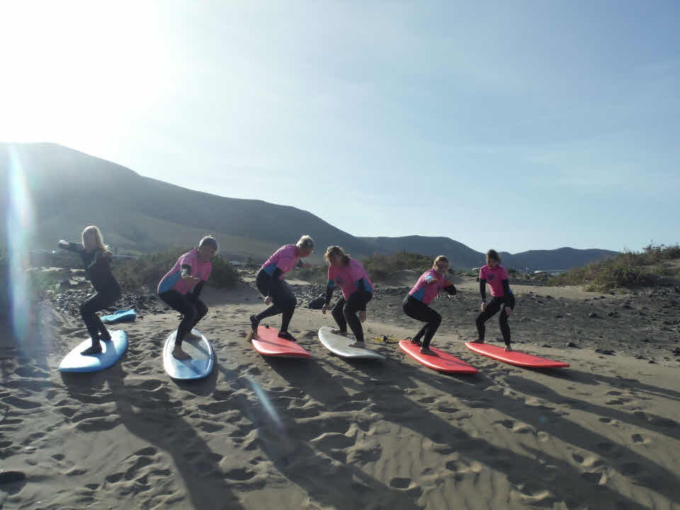 Surfkurs nur für Frauen