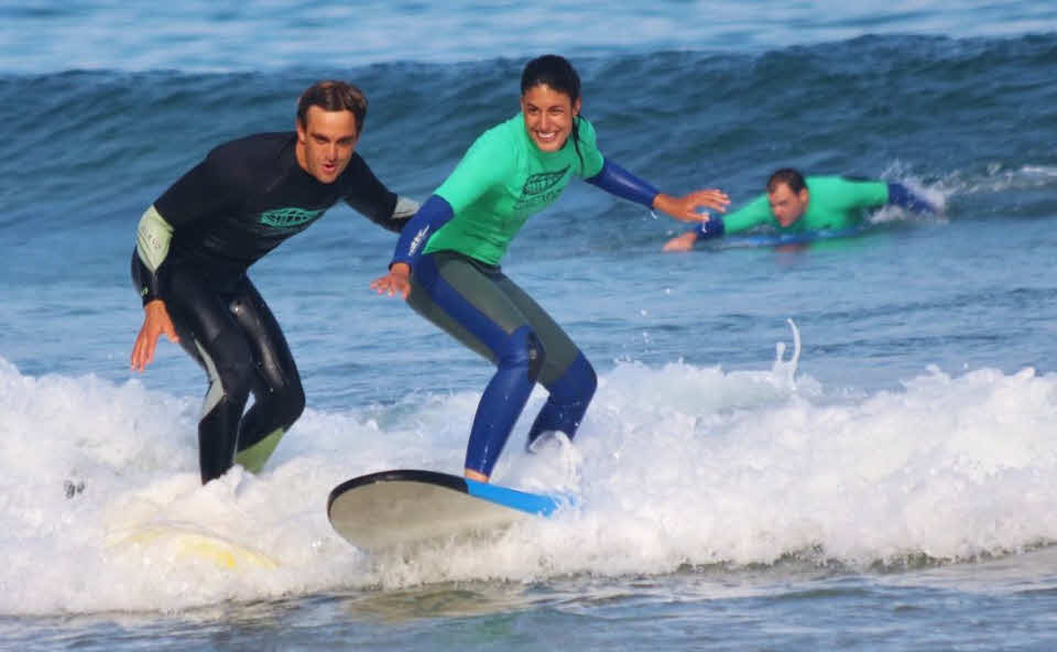 Anfänger Surfkurs Suances