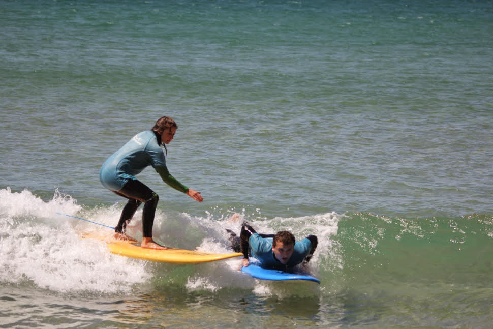 Drop in Surfer Surfregeln