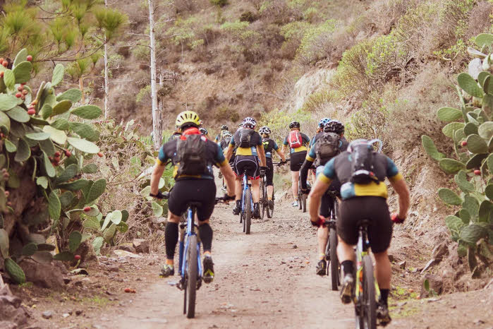 Biken rund um Las Palmas