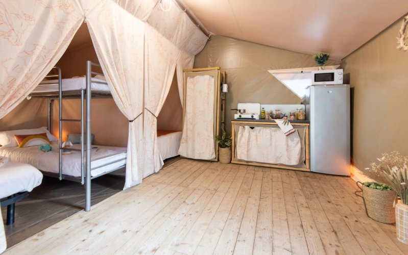 Surfcamp Familie Safari Zelt