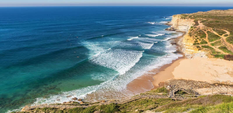 Wellen in Ericeira