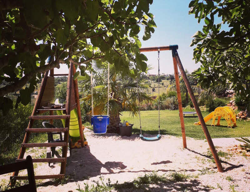 Spielplatz im Camp