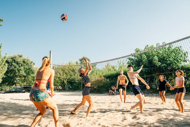 Beachvolleyball Glamping Camp