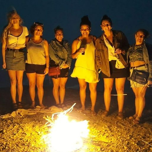 Lagerfeuer am Strand