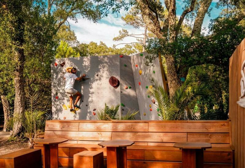 Bouldern Moliets Bouldern Campingplatz