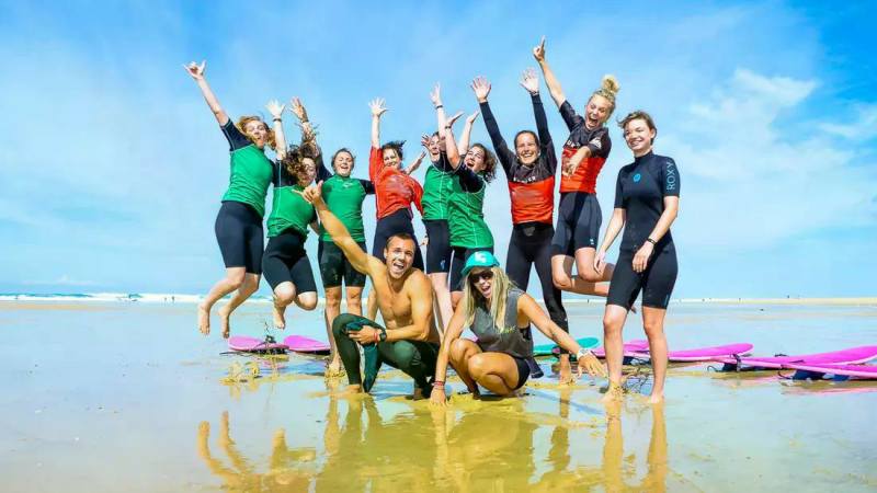 Surfkurs Moliets Surfschule Moliets