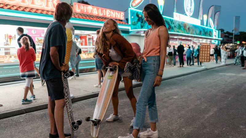 Promenade von Moliets Moliets Plage