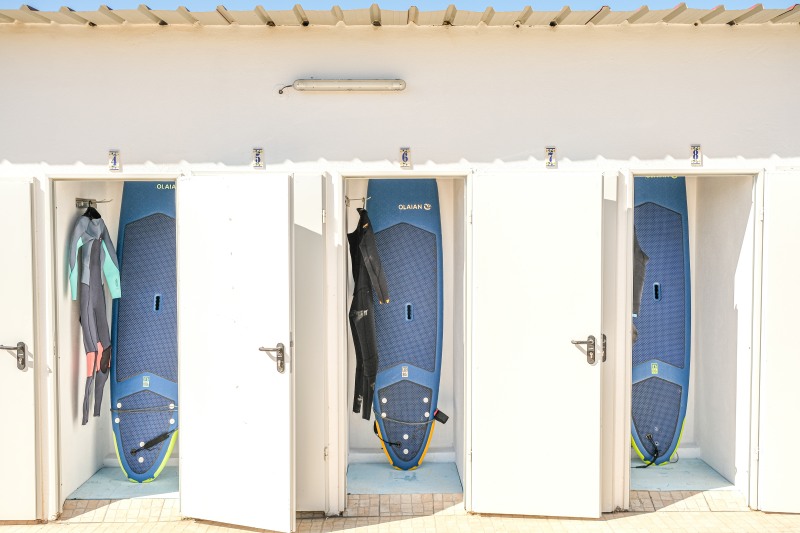 Schließfächer Surfboards