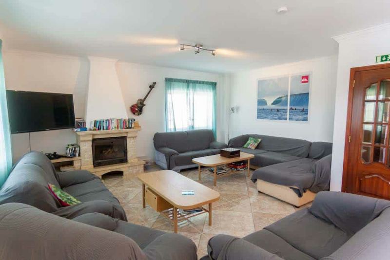 Surf House Wohnzimmer Wohnbereich Surf House