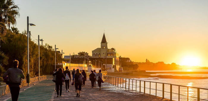 Yoga und Surfen Lissabon