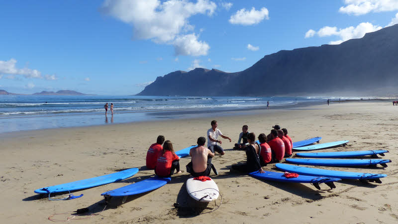 Surfkurs in der Famarabucht