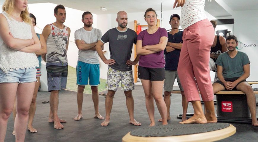 Fitness im Surfcamp