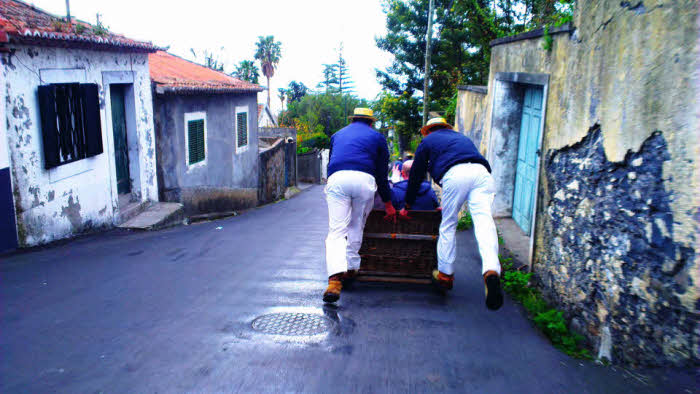 Korbschlitten Madeira