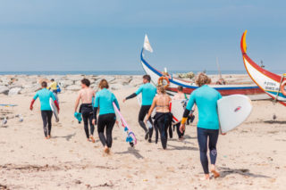 Surfen Porto und Esmoriz