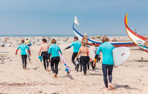 Surfen Porto und Esmoriz