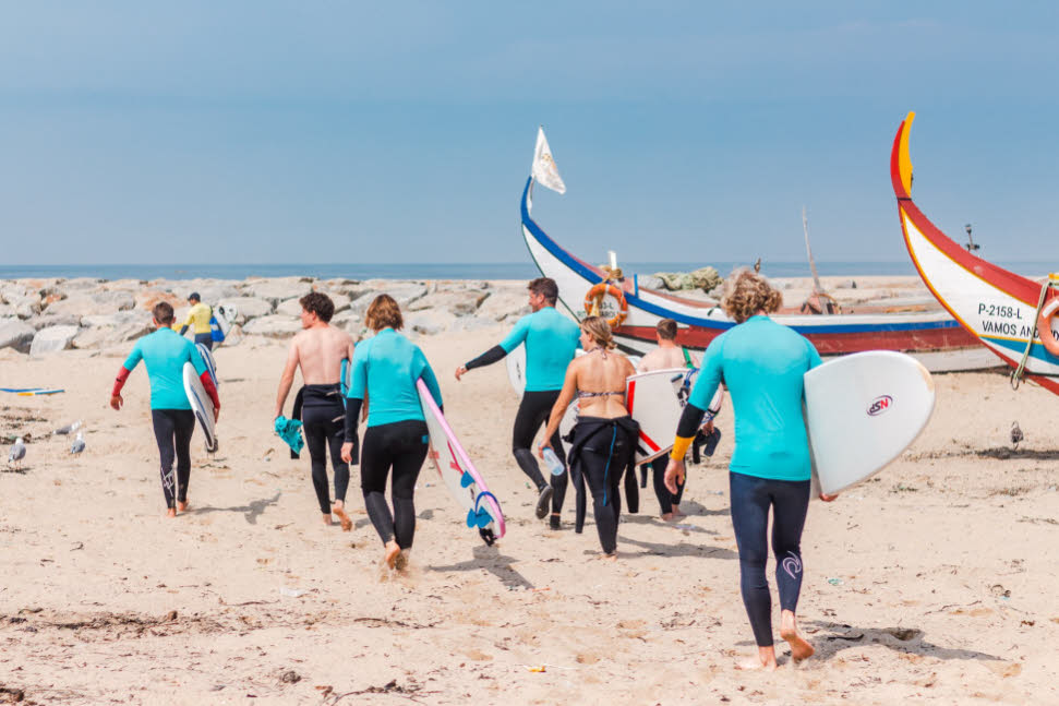 Surfen Nordportugal