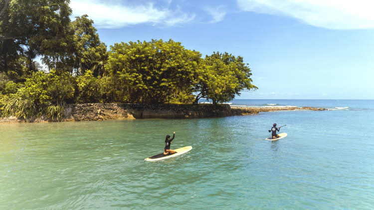 SUP in Santa Teresa