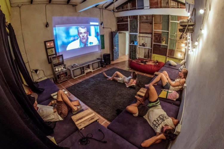 Surfcamp Movie Room