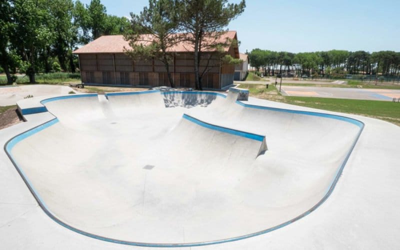 Skaten in Vieux Boucau