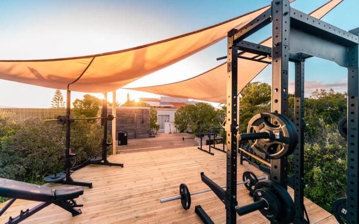 Fitness in der Surflodge