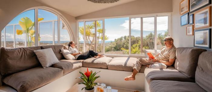 Surflodge Wohnzimmer