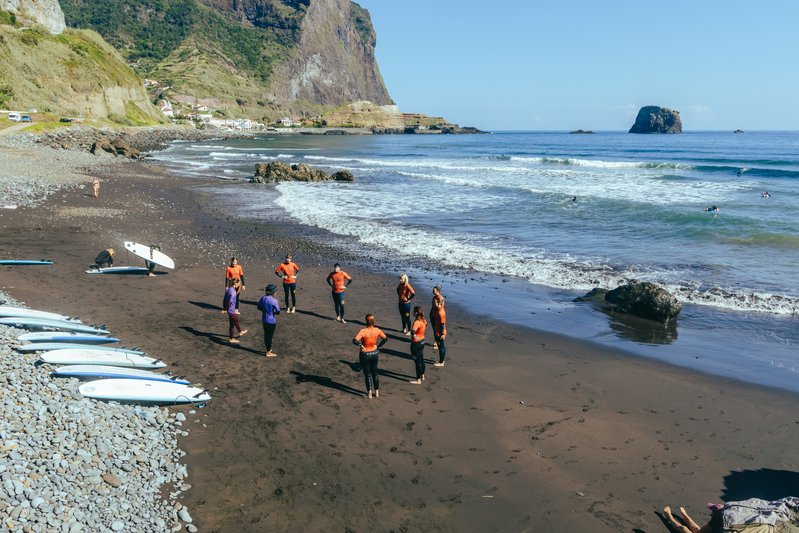 Surfkurs Madeira